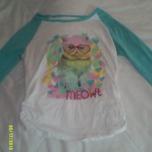 Cat T-Shirt Check Meowt